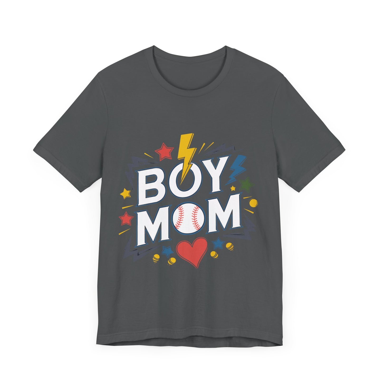 BOY MOM Unisex Garment-Dyed T-shirt