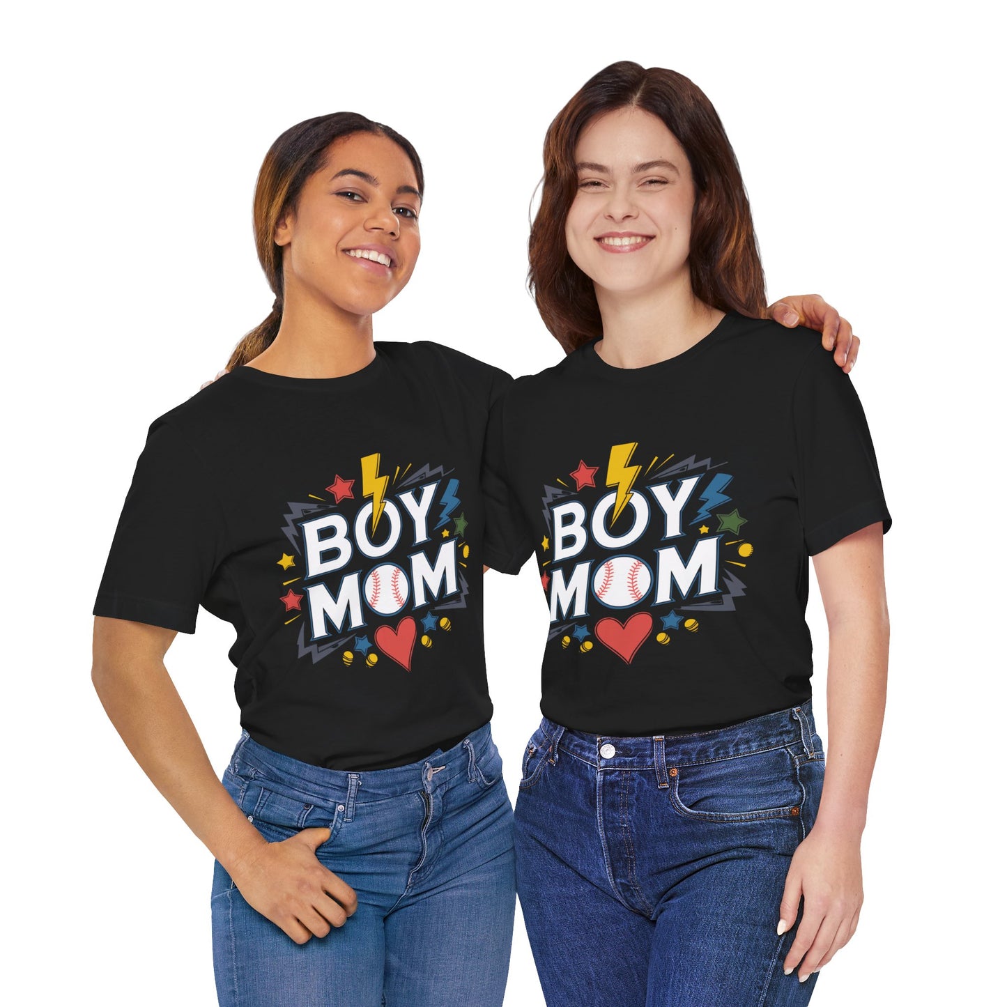 BOY MOM Unisex Garment-Dyed T-shirt