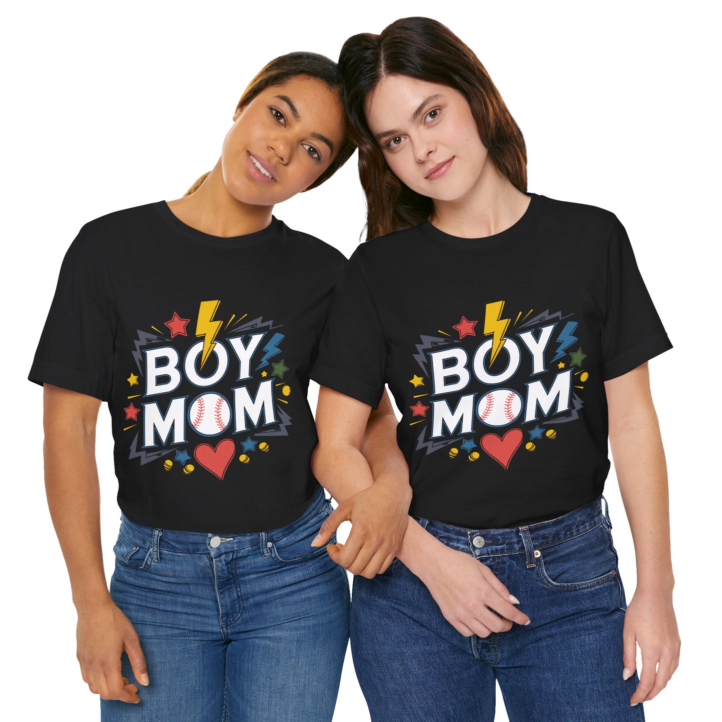 BOY MOM Unisex Garment-Dyed T-shirt