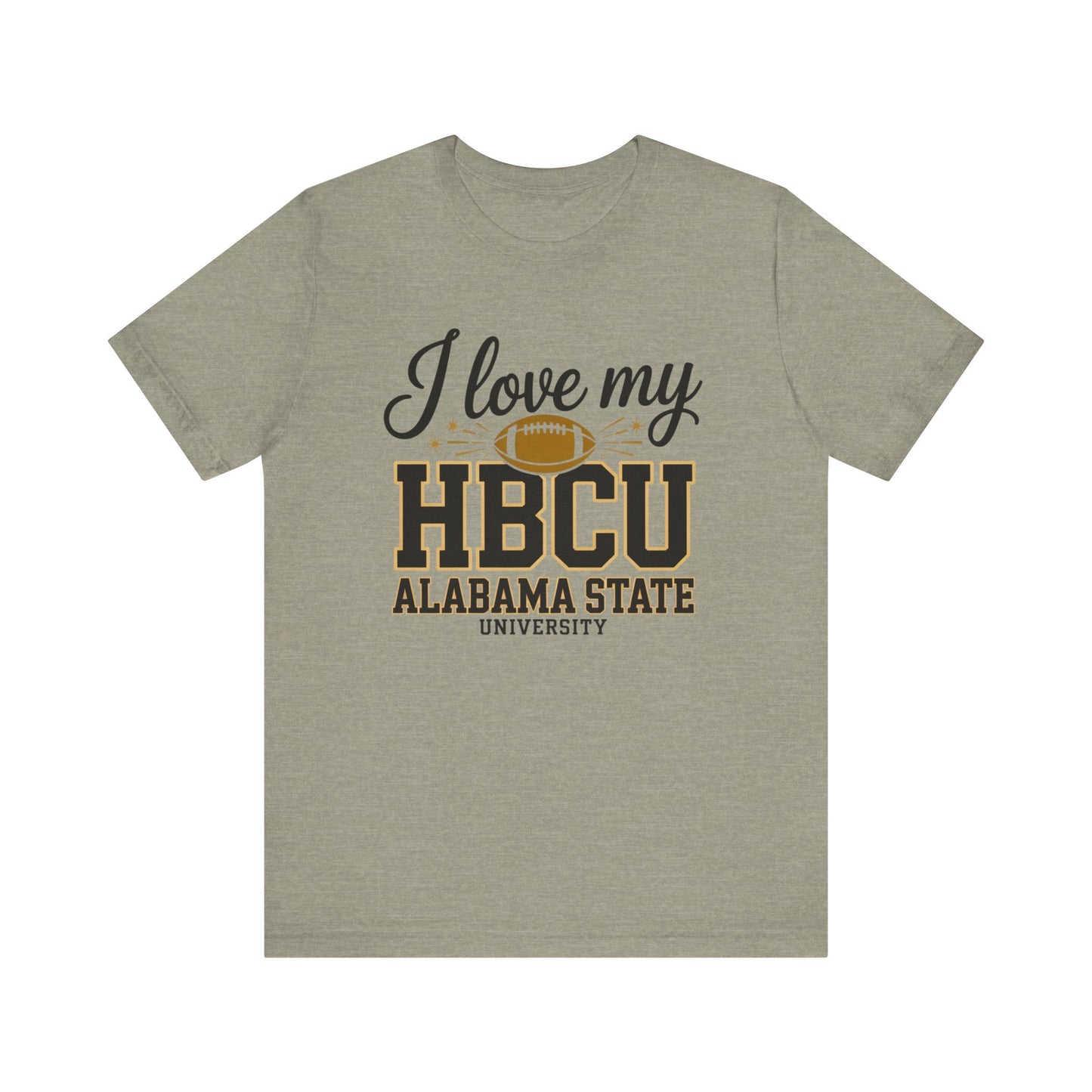 HBCU Love Tee | Unisex Jersey Tee for College Spirits | Great for Game Days, School Pride, Community Events, Gifts