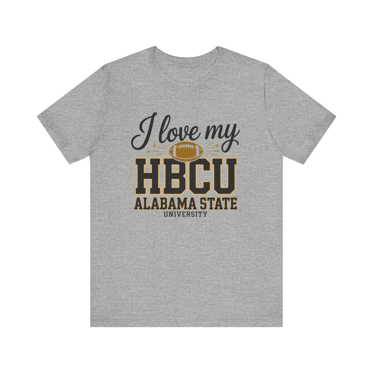 HBCU Love Tee | Unisex Jersey Tee for College Spirits | Great for Game Days, School Pride, Community Events, Gifts