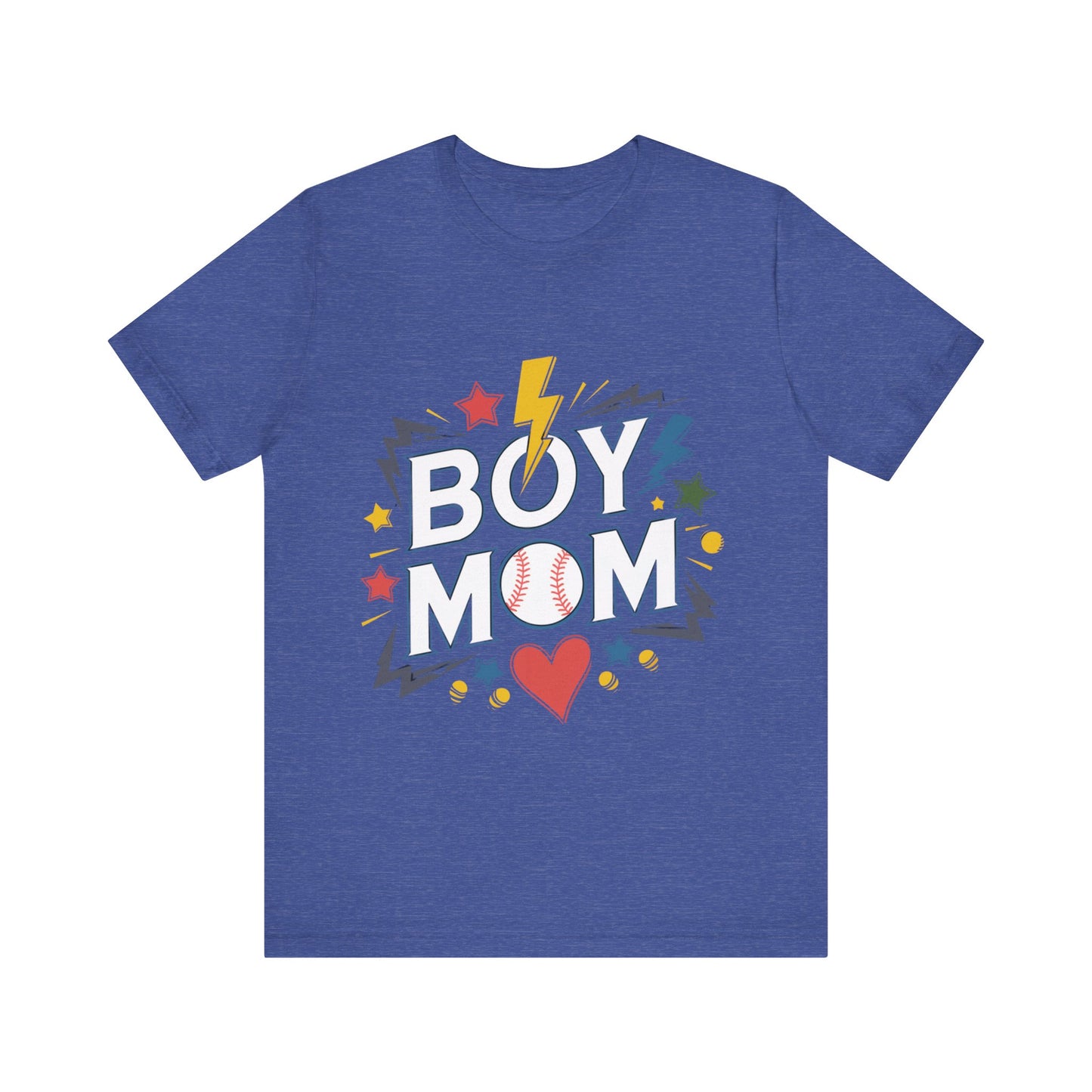 BOY MOM Unisex Garment-Dyed T-shirt