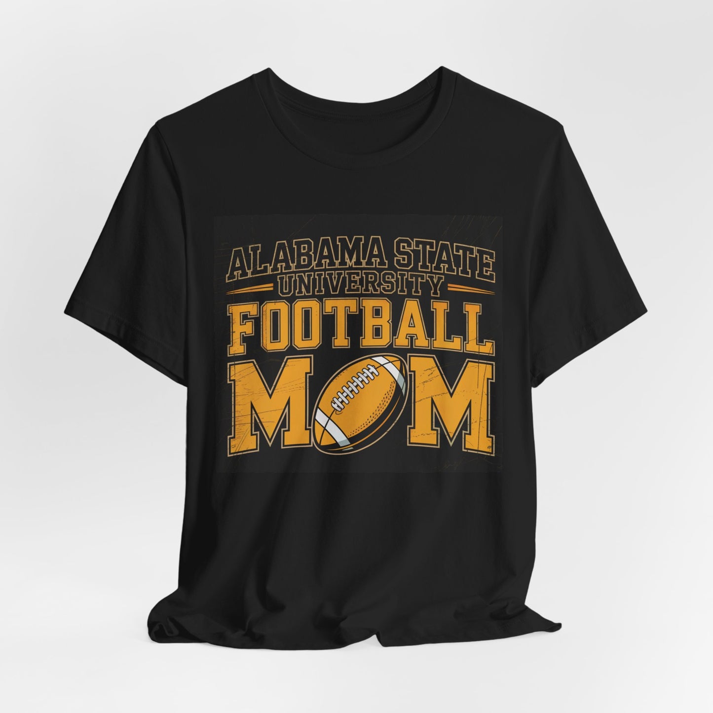 Football Mom T-Shirt | Unisex Short Sleeve Tee | Game Day Shirt | Sports Apparel | Gift for Football Moms, College Teams