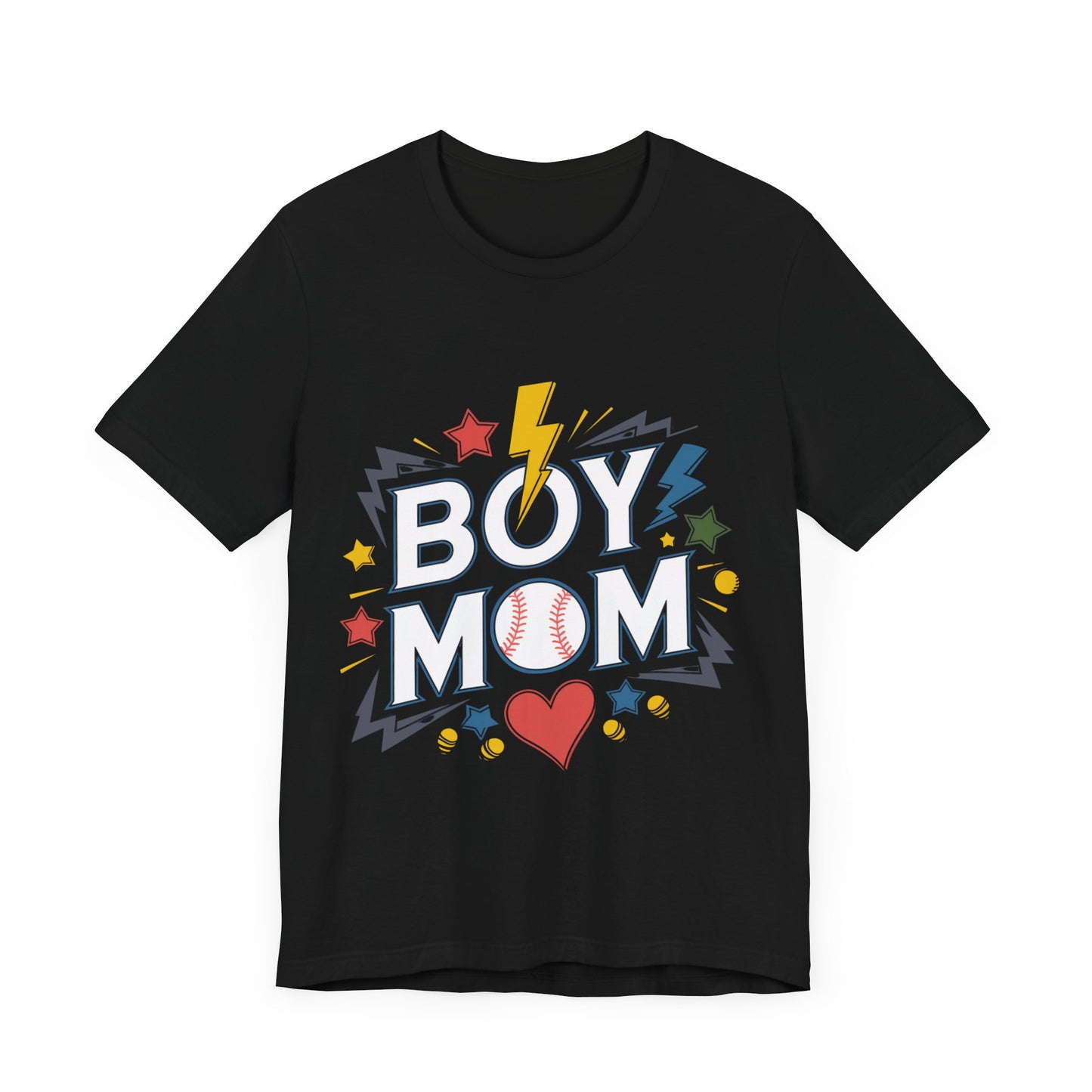 BOY MOM Unisex Garment-Dyed T-shirt
